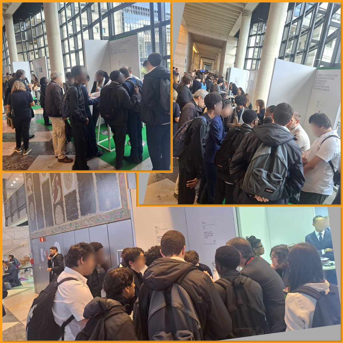 LycLaTournelle's tweet photo. Moment unique de rencontre de l’écosystème de la French Tech pour nos élèves de seconde #MTNE lors du Forum « Les jeunes, acteurs de la French Tech de demain » au @Economie_Gouv 
Merci aux intervenants passionnants! @acversailles @education_gouv @kthomias merci à K. Salembier🙏 https://t.co/P2KbclrUR0