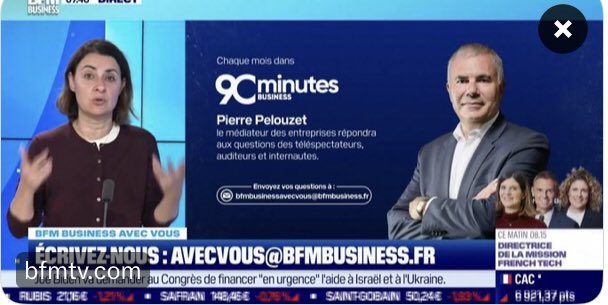 PPelouzet's tweet photo. Sur @bfmbusiness, tous les mois, 30 mn d’échanges pour répondre aux questions des auditeurs au micro de Sandra #Gandoin
La premier rv à revoir ici :
https://t.co/ubhrXOfoc4 https://t.co/TaPZAvfeC2