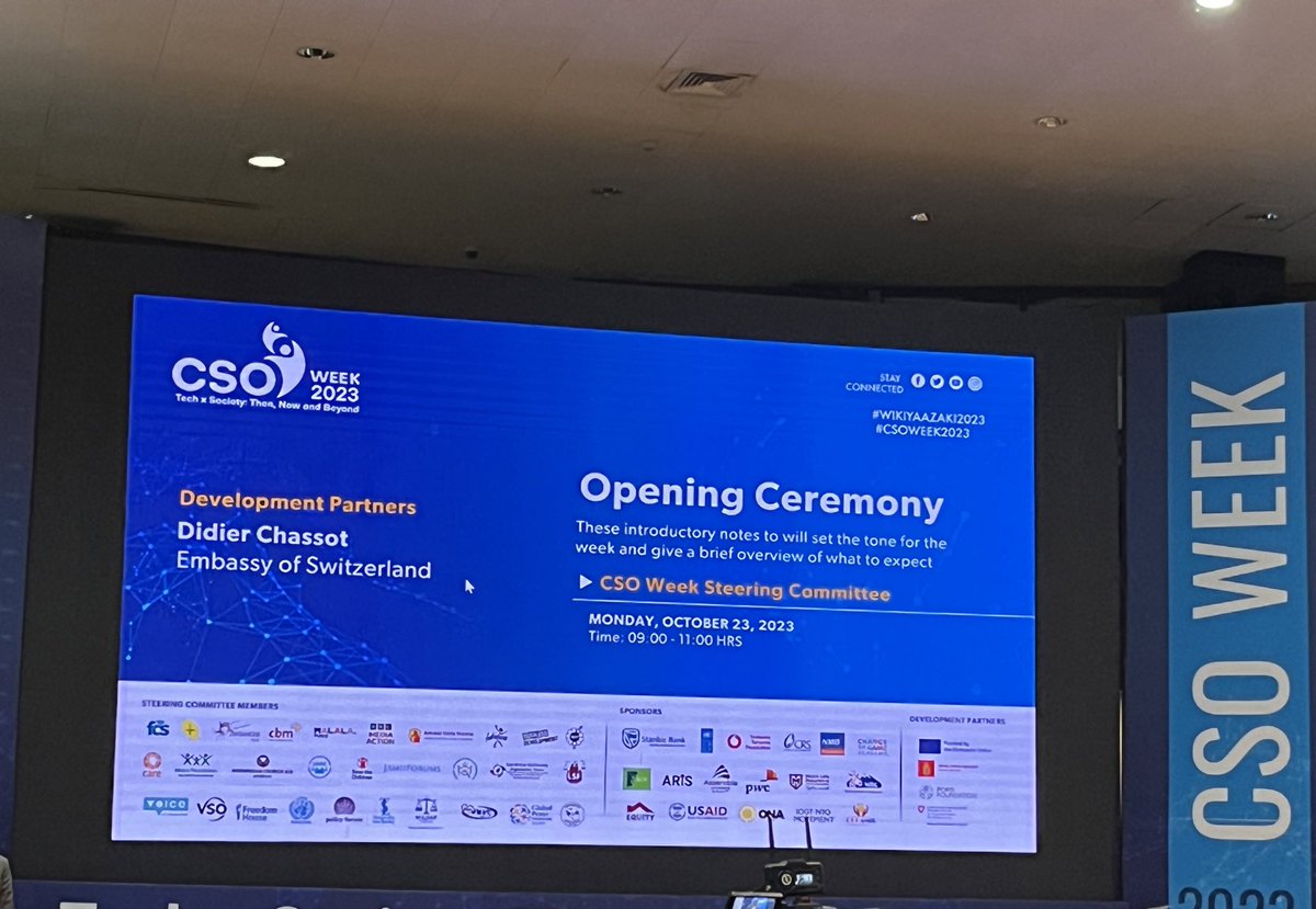 Lengo letu ya kuanzisha #WikiYaAzaki ilikuwa ni kuunganisha sauti zetu sisi kama azaki za kirahia pia ilikuwa ni fursa ya kutuunganisha na wadau mbalimbali wa maendeleo na mafanikio yameonekana. <a href="/CSOWeek/">CSO WEEK</a> 
#WikiYaAzaki2023 
#CSOWeek2023
#TechXSociety
~ Francis Kiwanga <a href="/FCSTZ/">Foundation for Civil Society</a>