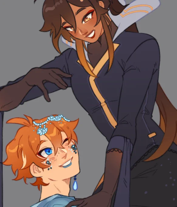 4/12 and late at night because. Well.. #tartali #genshinimpact