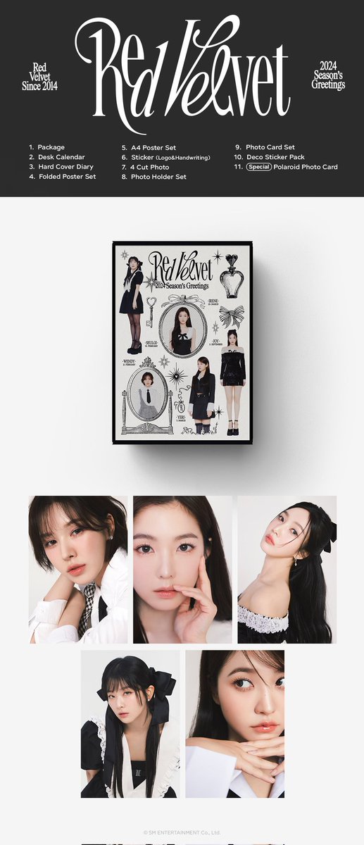RV5smtown's tweet photo. 2024 SM ARTIST SEASON’S GREETINGS #RedVelvet

10월 24일(화)부터 다양한 온라인 판매처를 통해 예약하실 수 있습니다.

#2024_SEASONSGREETINGS https://t.co/zylA3SOOXU