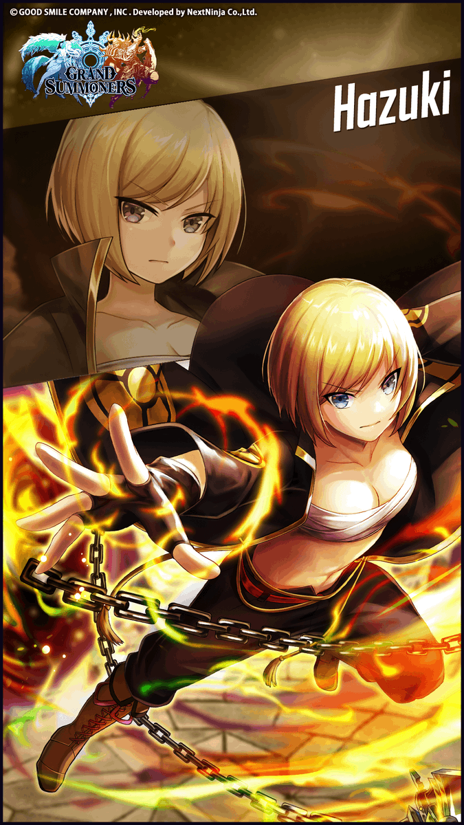 GRDSMN_GLOBAL's tweet photo. Hazuki is the latest star of the New Legend of the Forbidden Ninja Scroll saga!  

Watch her shine at all times with this electrifying wallpaper for your device! 📱 https://t.co/PmOQCg9Jy3