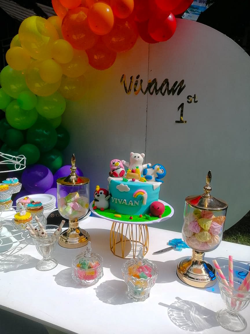 ppbynu's tweet photo. Baby Vivaan Turns One! 

Location: Royal Classic Hotel, Kandy 
Themed: Badanamu 

#1stbirthday #partypartylk #ppbynu #partydecosl https://t.co/e4GmZUUny0