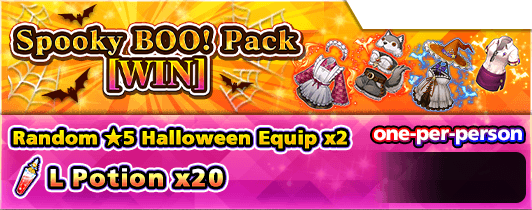 GRDSMN_GLOBAL's tweet photo. Seen the limited-time Halloween packs in the Shop? ✨  

They're a great way to guarantee yourself one of the Halloween Equips along with other goodies!  

Available period: until 11/1, 18:59 PDT https://t.co/afykHMmOQ0