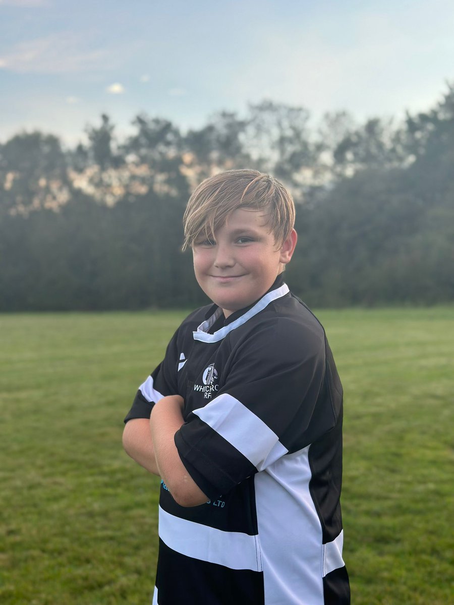 This weeks man of the match for our u12s chosen by the oppositions coaches is our 8 Charlie for some great jackling and constantly poaching around the breakdown resulting in a lot of turnovers. Great game played in great spirits, with some really good tackling. #warriors