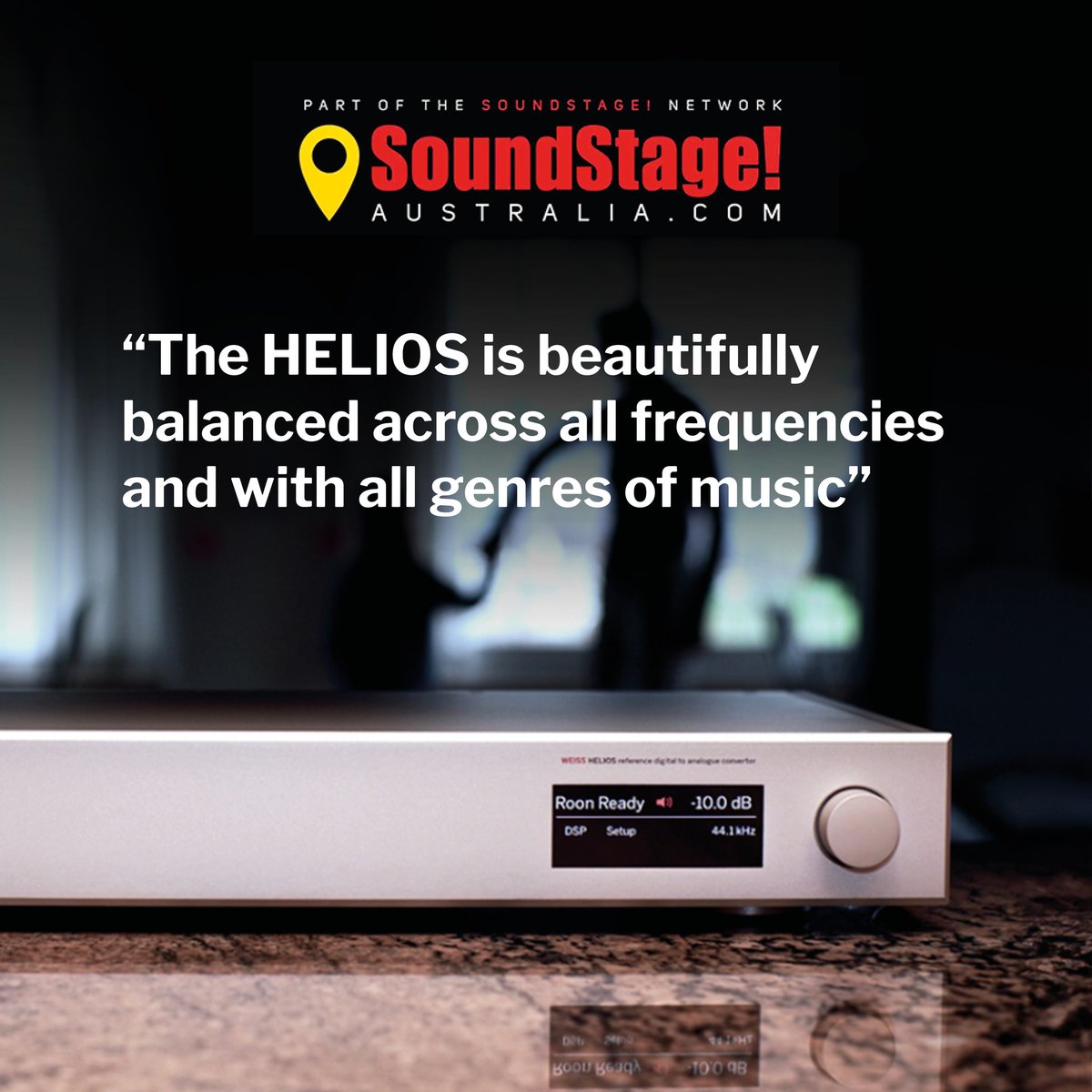 HELIOS review ➡️ SoundStageAustralia.com 🔉

#highendaudio #stereophile #hifi #hifisystem #hifisound #audiophile #hifilovers #digitalaudio #swissmade #helios