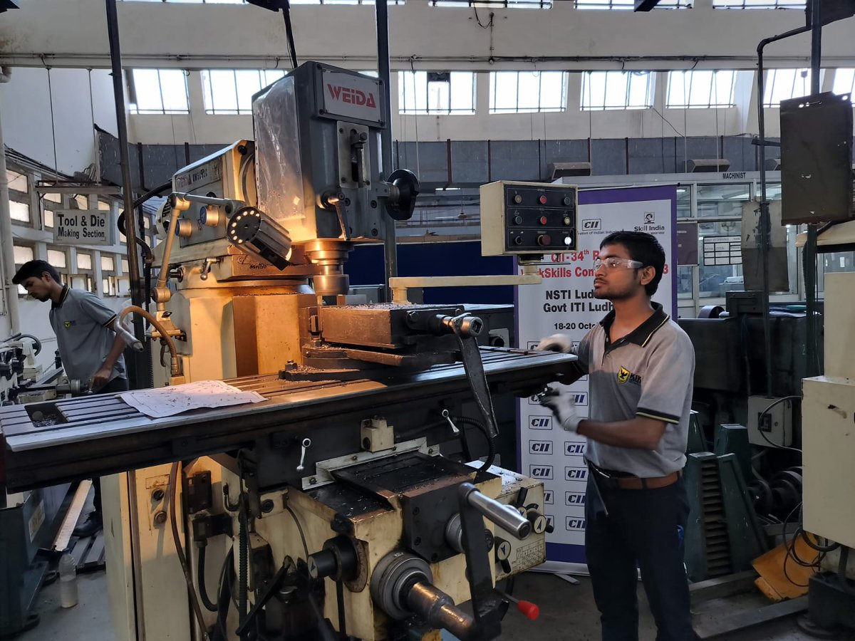 CII_Skills's tweet image. CII Northern Region hosted its 34th CII Regional WorkSkills Competition from Oct 18-20, 2023. 60+ participants from top organisations in North India showcased their skills in 15 industrial trades.
#skilldevelopment #SkillsCompetition #workskills #CIINorthernRegion #CII #CIISkills