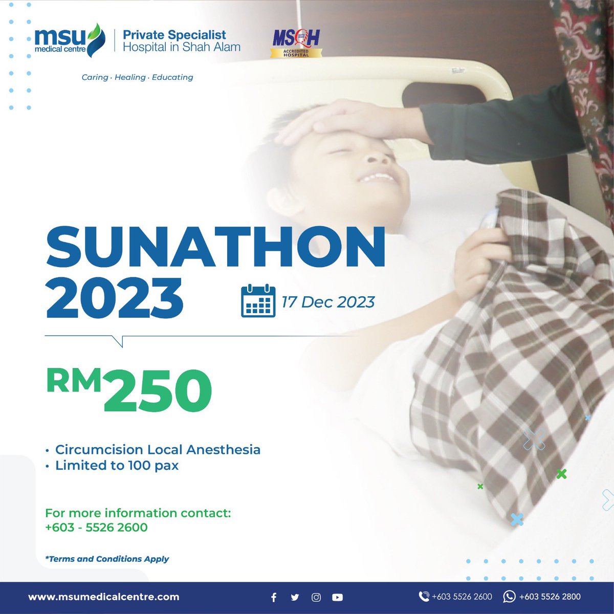 msumcmalaysia's tweet photo. The school break is just around the corner, and it's the perfect time for your children to enroll in Sunathon 2023! 

Secure one of the limited 100 slots by registering with us today!

#CaringHealingEducating 
#MSUMC 
#sunathon https://t.co/EwbgRnjK9R