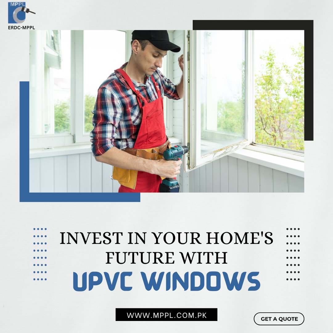 Invest in your home's future with UPVC windows. Make the smart choice for energy efficiency, durability, and style. 📞 Contact us today for a FREE consultation! 
#upvc #upvcwindows #upvccompany #upvcprofiles #mppl #bestupvcwindows