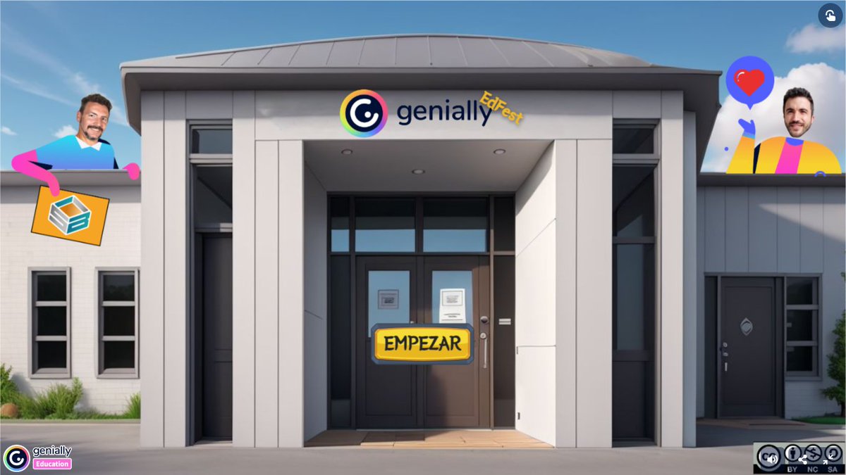 elCaudelfons's tweet photo. 🔊Empieza el #GeniallyEdFest de @genially_es Donde esta a las 18:00 estaremos @NimoLearn y @Elfonsdelmar junto con @franqv15   enseñando consejos y trucos para conseguir el efecto WoW 🤩Reserva tu entrada aquí: https://t.co/pVdC9pdMG1
#claustrovirtual
@sandboxeduca @Yanoteajunt0 https://t.co/eSAll3lLv9