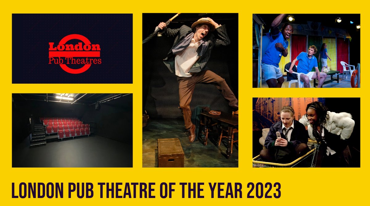 <a href="/BrocJackTheatre/">Jack Studio Theatre</a> is thrilled to be London Pub Theatre of the year 2023.
Thank you <a href="/pubtheatres1/">LondonPubTheatres</a> for this amazing award and to our incredible team, audience, companies and supporters!