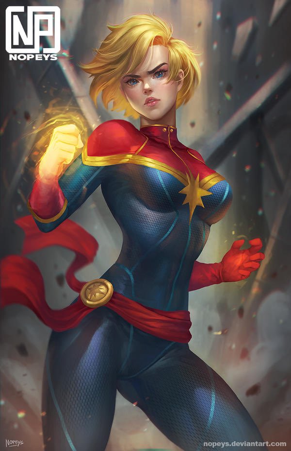 CaptainOfMarvel's tweet photo. @VORISHSLIME After hearing rumors of disappearances, Carol finds herself exploring a dungeon to get to the bottom of it. https://t.co/UfmCgADRnC