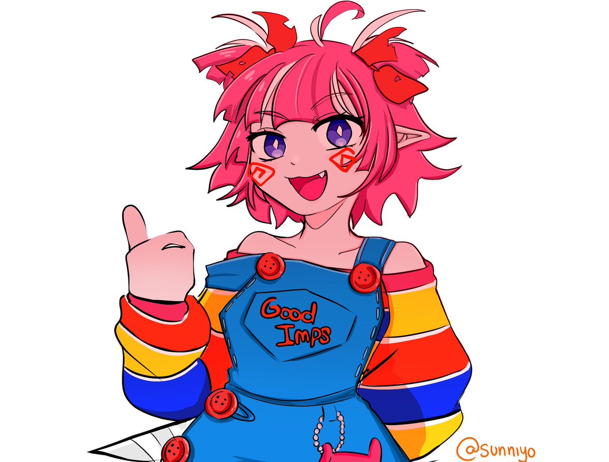 sunniy0's tweet photo. My submission for @cumilq contest
Doll Killer
#spoopyimp https://t.co/MBDHfyYTCE