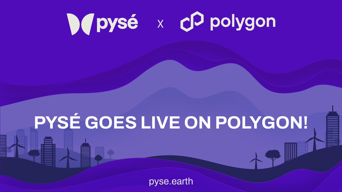 Polygon_Space1's tweet image. 💥 @PyseEarth is now live on @0xPolygon!

💥 #Pyse lets you diversify your investment portfolio with the help of market independent, alternative assets that also create social and environmental impact

🔽VISIT
pyse.earth