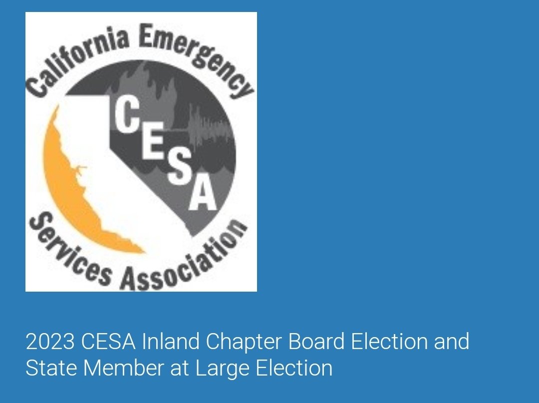 IsamarGarcia_EM's tweet photo. I'm officially on the Election Ballot for the CESA-IC Board of Directors!
Motivated to engage Inland Chapter @EMCESA members to grow a more inclusive network for EM advocacy, outreach, & personal/professional development.
#MemberAtLarge #CESA #EmergencyManagement #Election #VP https://t.co/rAt0AnUMn7
