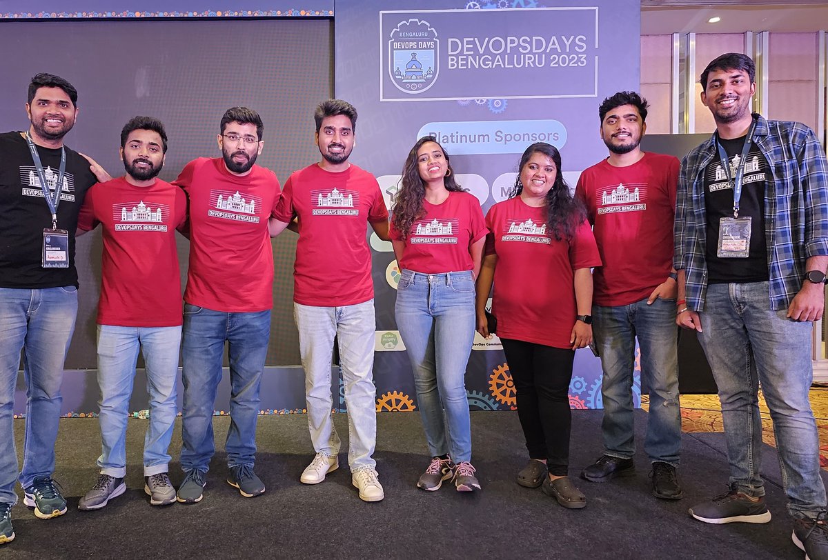 _nancychauhan's tweet image. The past four days have been a mix of intense feelings, including excitement, fun, amazement, and some challenging moments. I&apos;ve been organizing DevOpsDays Bengaluru 2023 along with the Indian Open Source Data Infrastructure meetup right after DevOpsDays. This experience has made…