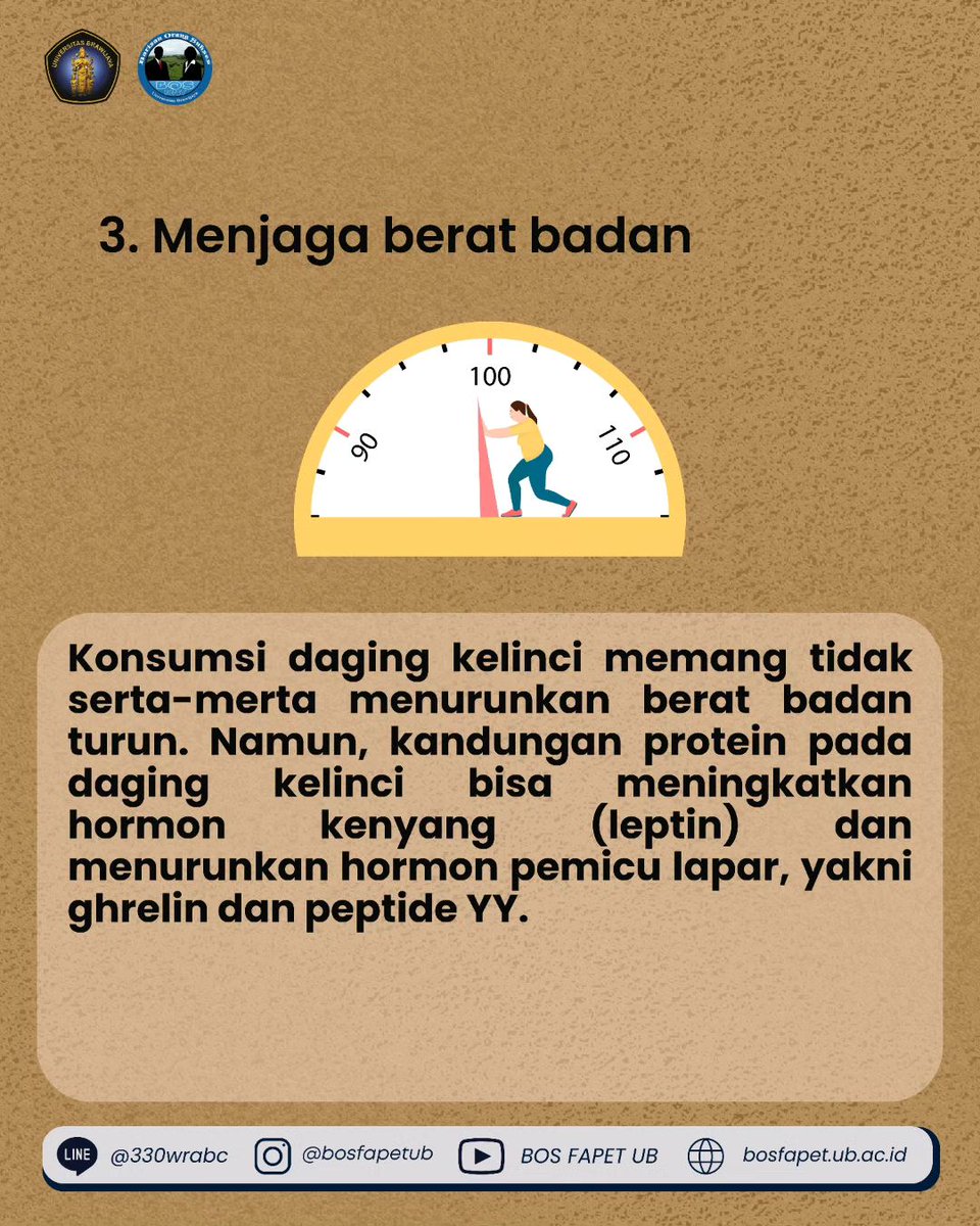 bosfapetub's tweet photo. [MANFAAT DAGING KELINCI]

Kelinci merupakan ternak kecil atau nonruminansia yang memiliki fisik yang lucu dan digemari oleh semua kalangan. Ternyata dibalik fisiknya yang lucu, kelinci memiliki daging yang kaya akan manfaat loh. Adapun manfaat dari daging kelinci adalah : https://t.co/7MQ5e2QEtj