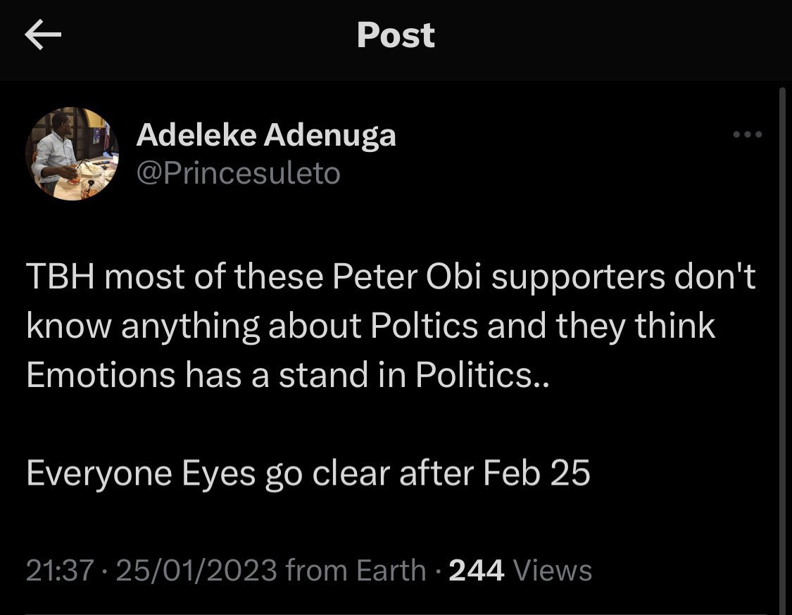This you??? Shebi na emotions. Your eyes don dey clear abi? 
You’re a wicked soul!