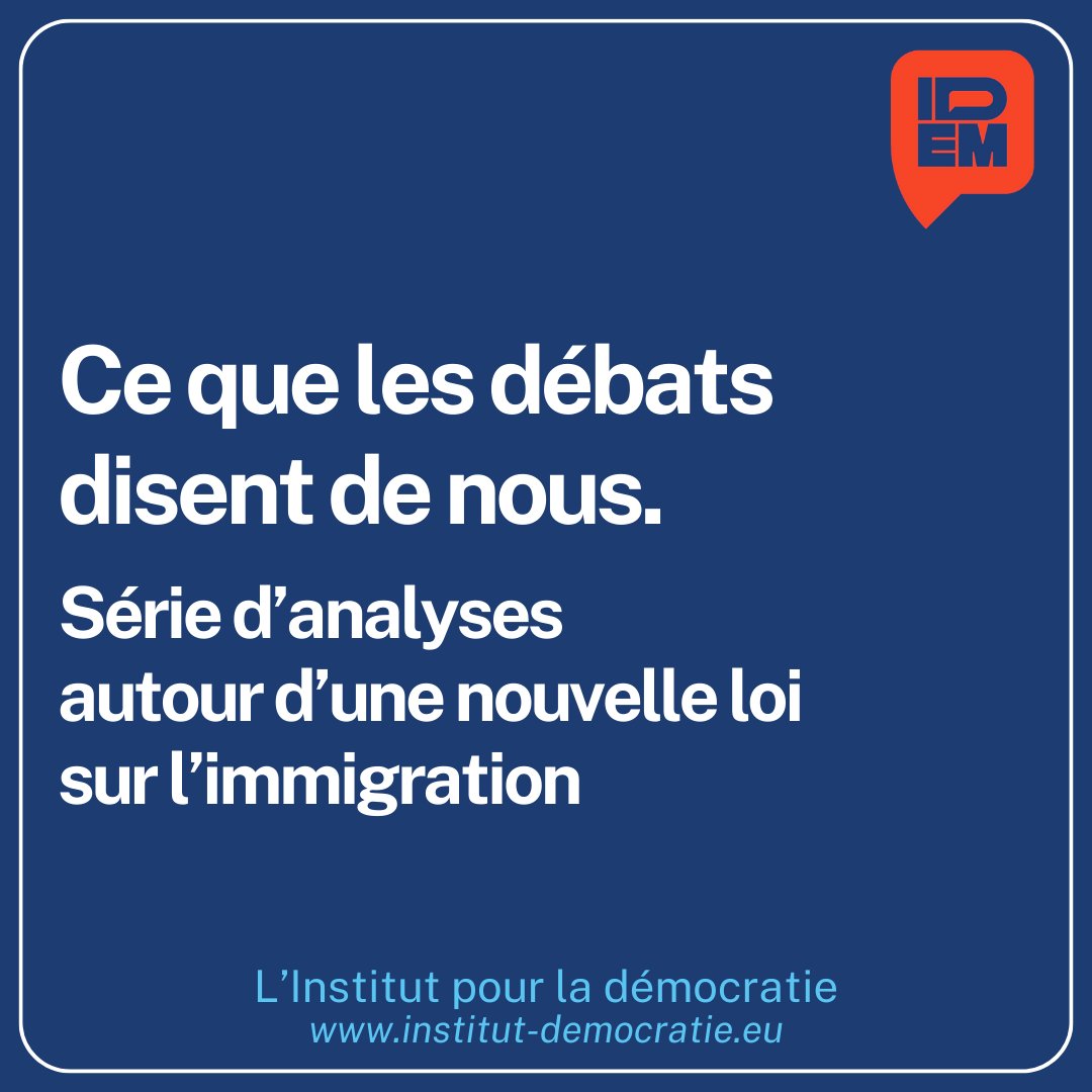 Idem — L'Institut pour la démocratie tweet media