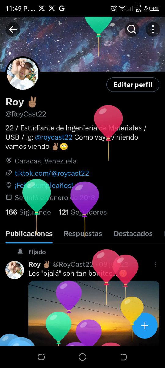 RoyCast22's tweet image. Gracias, Dios!