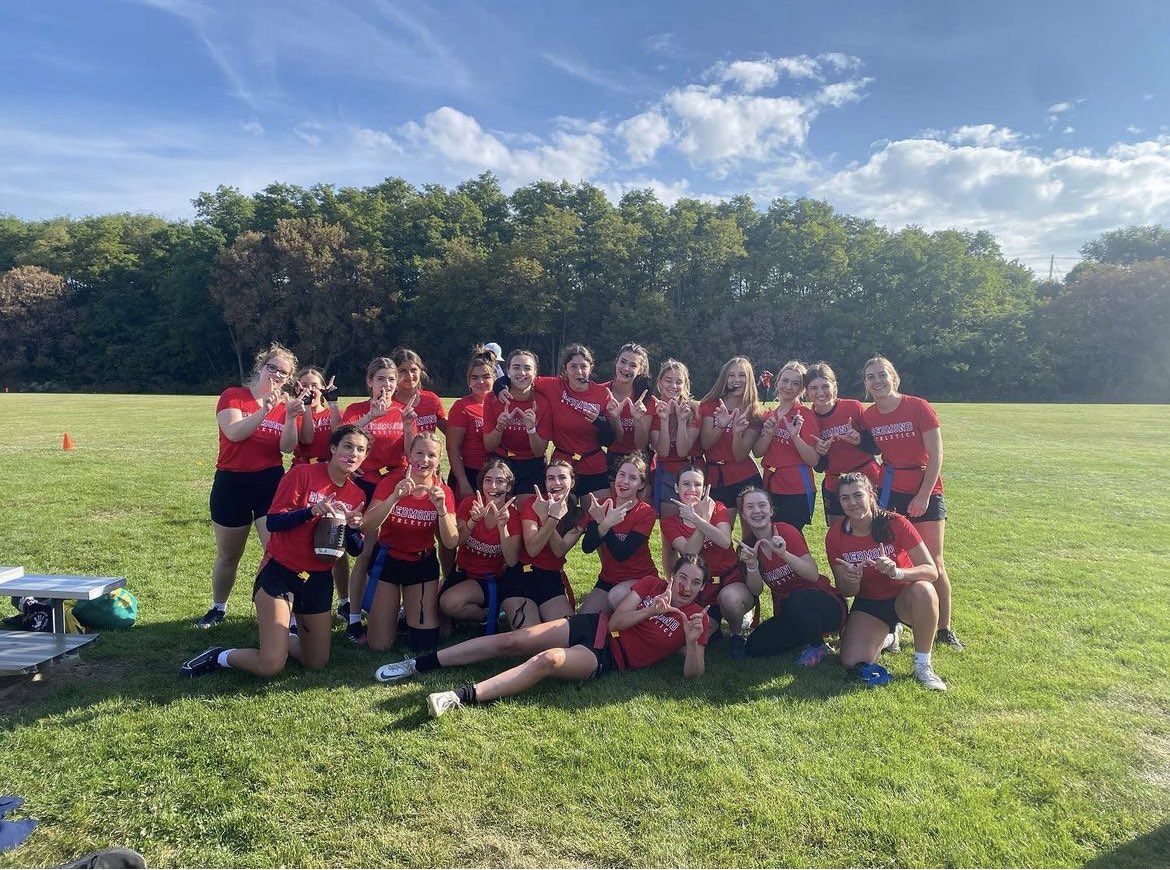 DearestViolet's tweet photo. Good luck to the Redmond Varsity Girls Flag Football team who will be competing at City Finals this Wednesday….Goodluck also to the JR Boys team who earned a spot at city finals too! Go RedHawks! #rollredhawks #flagfootball https://t.co/wTbXwCOOnq