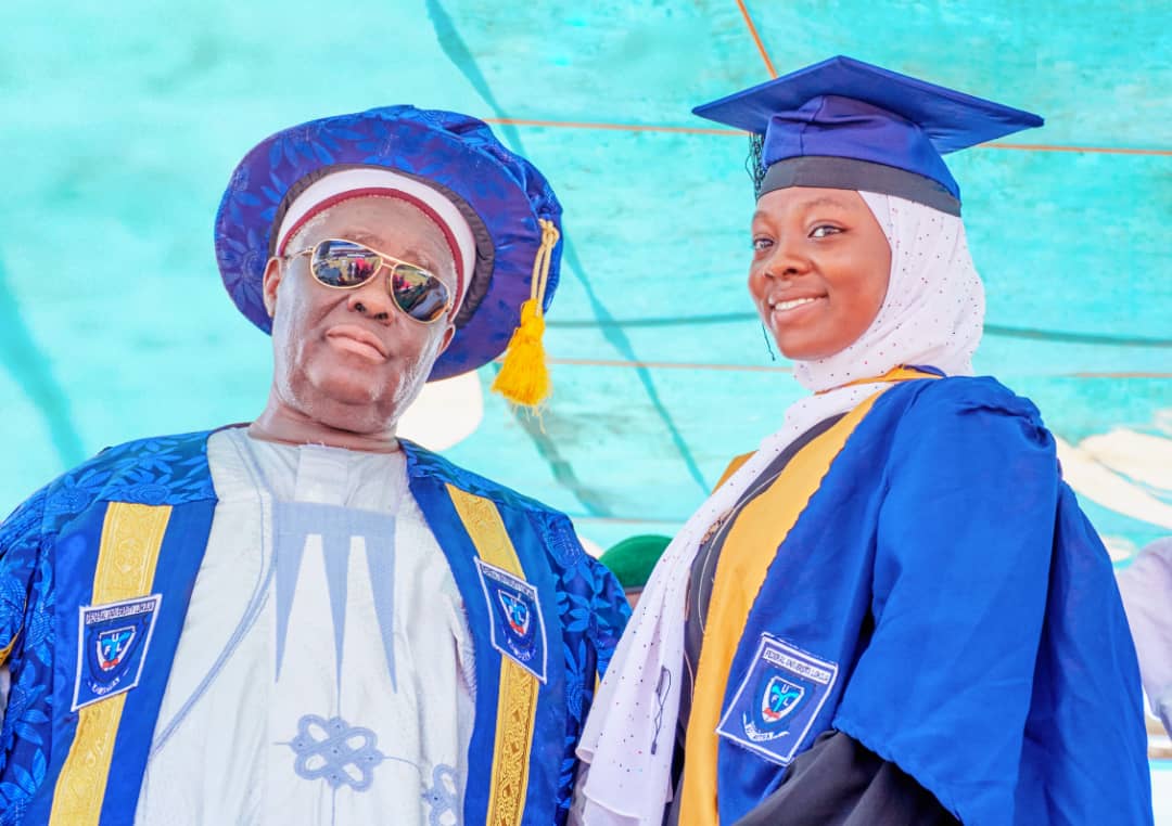 fulokoja's tweet photo. Mariam Oyiza Ibrahim, of the Department of Economics, is the Overall Best Graduating Student of the Federal University Lokoja (FUL) for the 2021/2022 academic session with a CGPA of 4.84.

During the 6th and 7th Combined Convocation Ceremony of the FUL held on Saturday... https://t.co/qbFijmgqtq