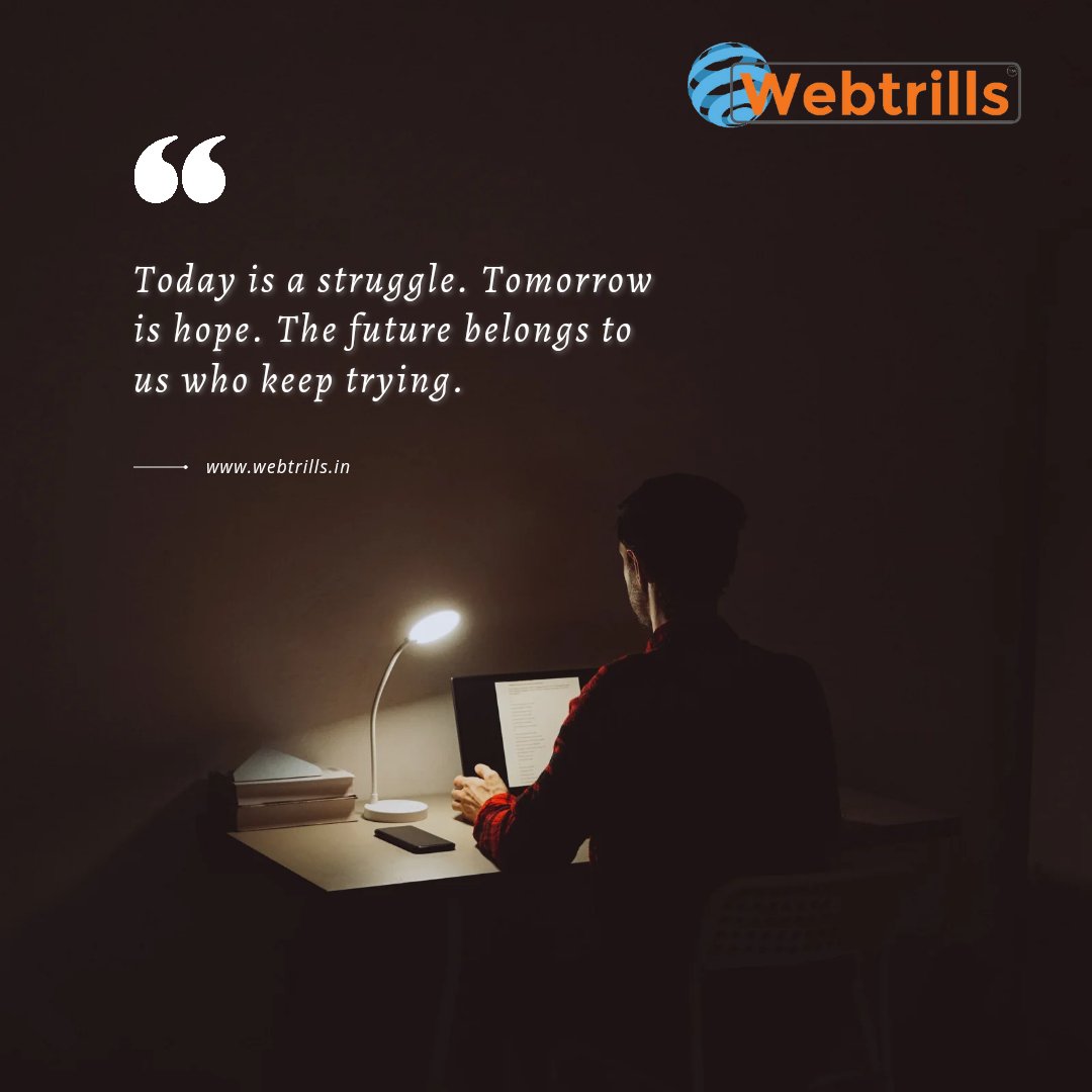 Your Monday morning thoughts set the tone for the whole week. See yourself getting stronger, and living a fulfilling, happier, and healthier life.
.
#webtrills #monday #mondaymotivation #happymonday #inspiration #motivationtime #goodmorning #newday