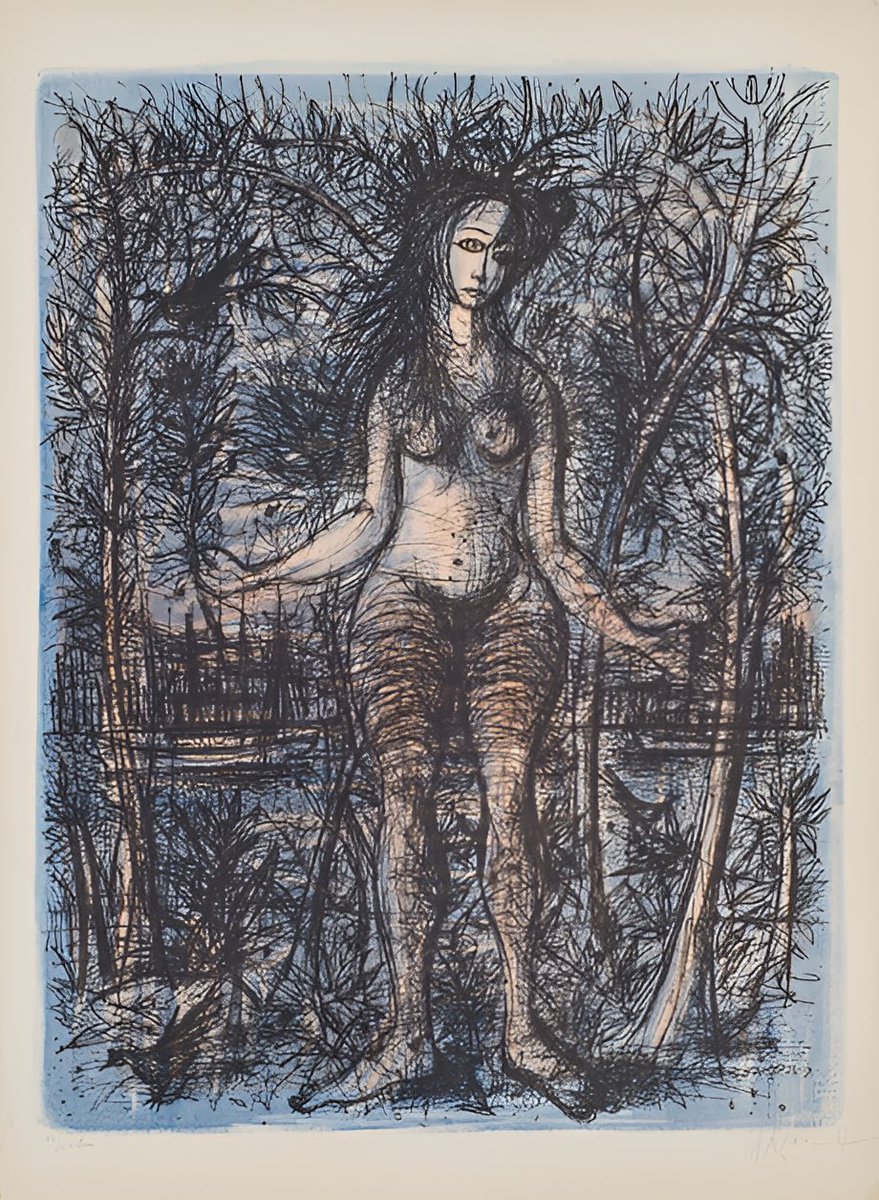 GalleryArmenia's tweet photo. #շաբաթվա_նկարը
Գառզու, Եվա, 1967, թուղթ, գունավոր վիմագրություն
🖼️ Ցուցադրվում է «Մերկի հանդերձները» ցուցահանդեսում:
#ArtworkoftheWeek
Carzou, Eve, 1967, paper, coloured lithography.
🖼️ #NowOnDisplay in “Guises of the Nude” exhibition.
#ՀԱՊհավաքածու #NationalGalleryofArmenia https://t.co/WF5cDGSLTG