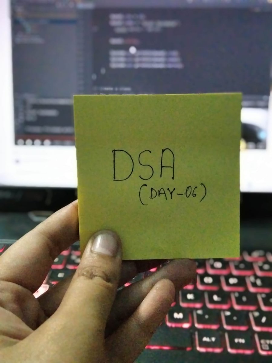 SwastikaPradh20's tweet image. Day 6 of my learning journey, and I'm delving into Object-Oriented Programming (OOP). I might seem a bit quiet, but that's because I've been fully immersed in tackling LeetCode challenges and more. Stay tuned for thrilling learning adventures! 📚📷 #LearningDSA