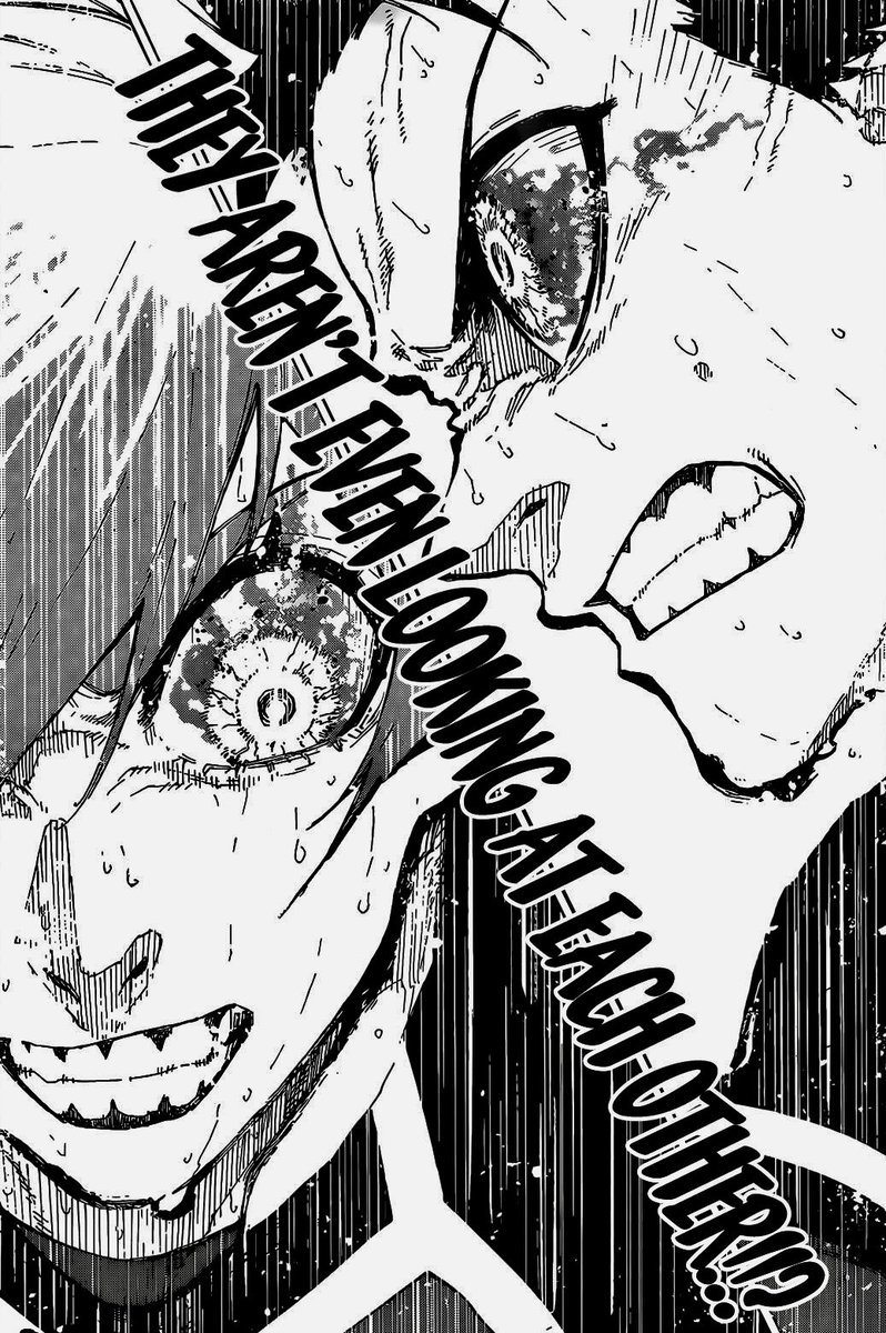 DeadGen's tweet photo. After an incredible run from #Hiori, he drops a magisterial pass for #Isagi to smash and finish the game. #BLUELOCK #BLUELOCK238 https://t.co/edtVvlmPtU
