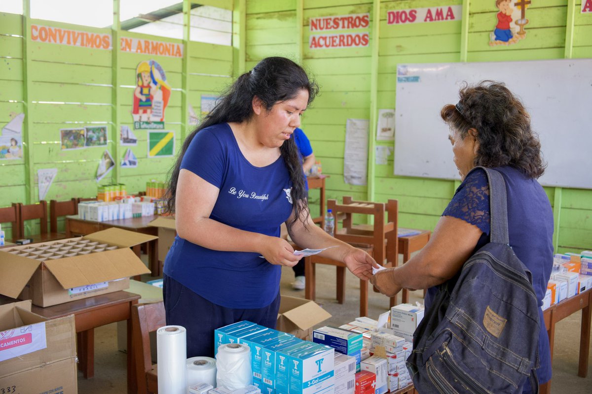 Y mañana esperamos llegar a más personas en Mazuko, esperamos que estas campañas médicas gratuitas sean del apoyo a toda la población.