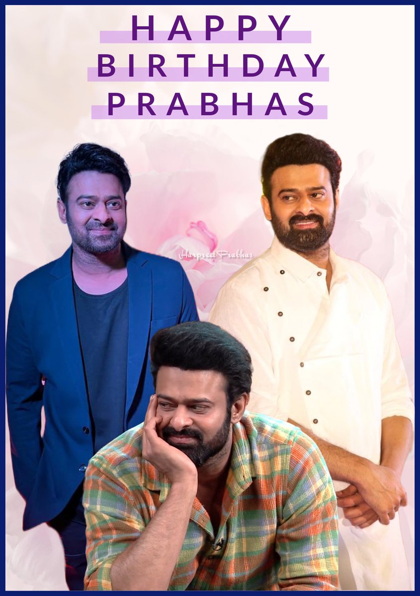 HarpreetPrabhas's tweet photo. Happy birthday Darling🥳
#Prabhas #HappyBirthdayPrabhas #HappyBirthdaySalaar #HBDRebelstarPrabhas https://t.co/Bt1CcUoD0R
