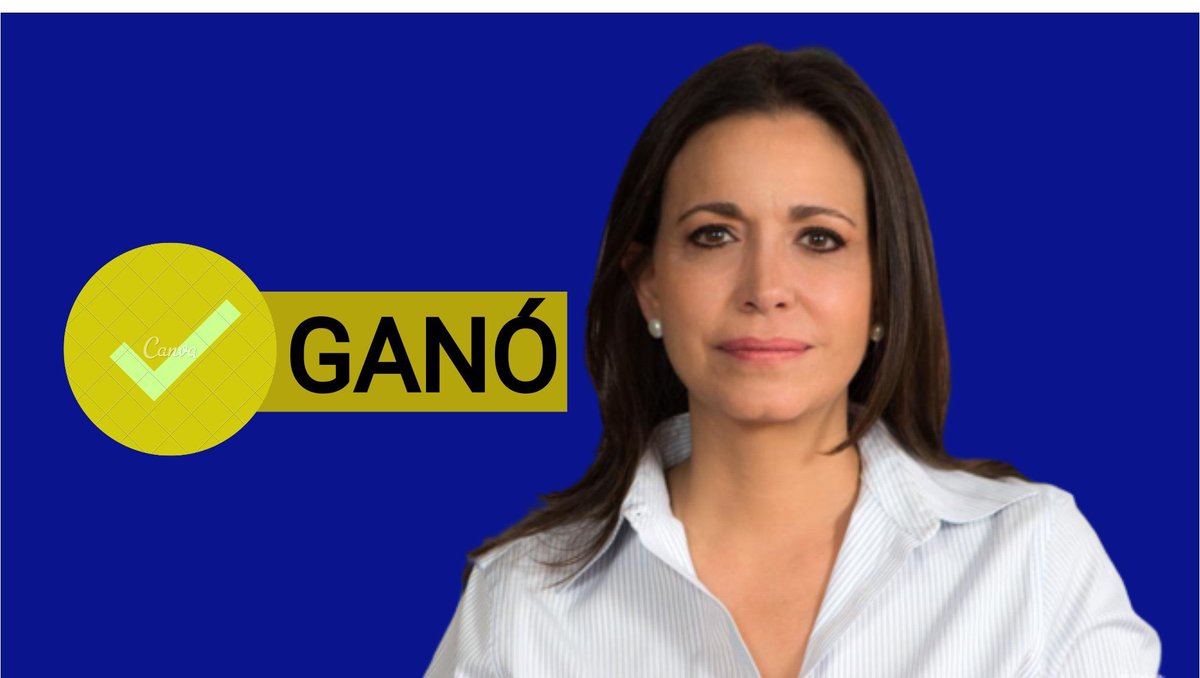 EmmanuelFyor's tweet photo. @MariaCorinaYA ganó y arrasó #Primarias2023 #HastaElFinal https://t.co/ljJ8GYmOin