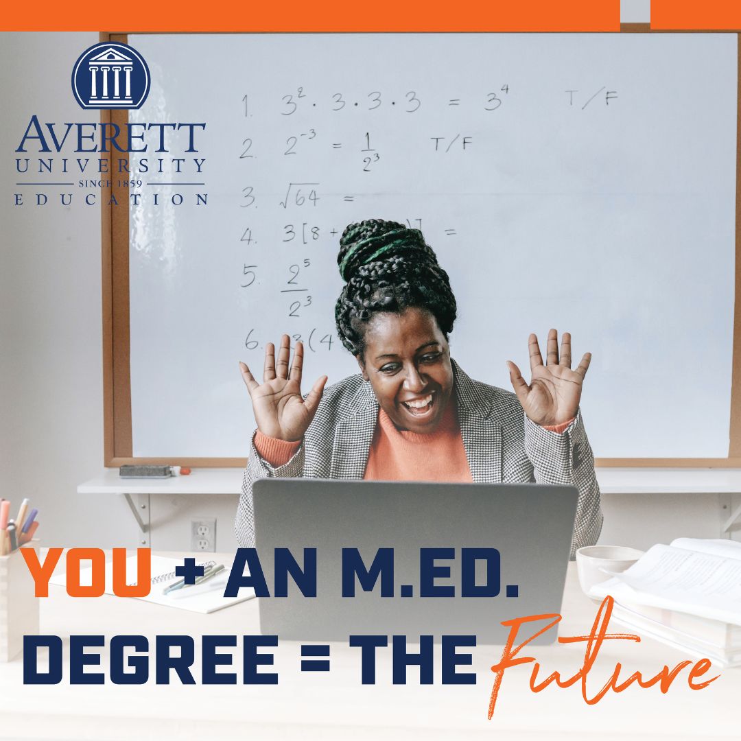AverettOnline's tweet image. Passionate about shaping young minds? Inspire a love for math in the next generation with our Master of Education K-8 math specialist endorsement program at #AverettOnline! Click the link to apply today: ow.ly/vswJ50PRUQL

#MEd #MathSpecialist