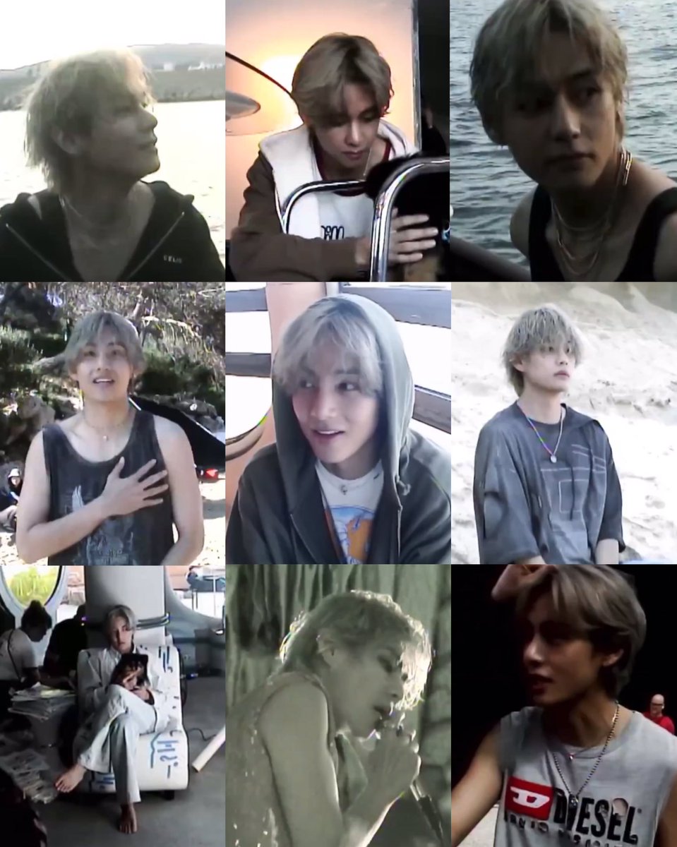 collection of taehyung’s photos in the mv 🥹