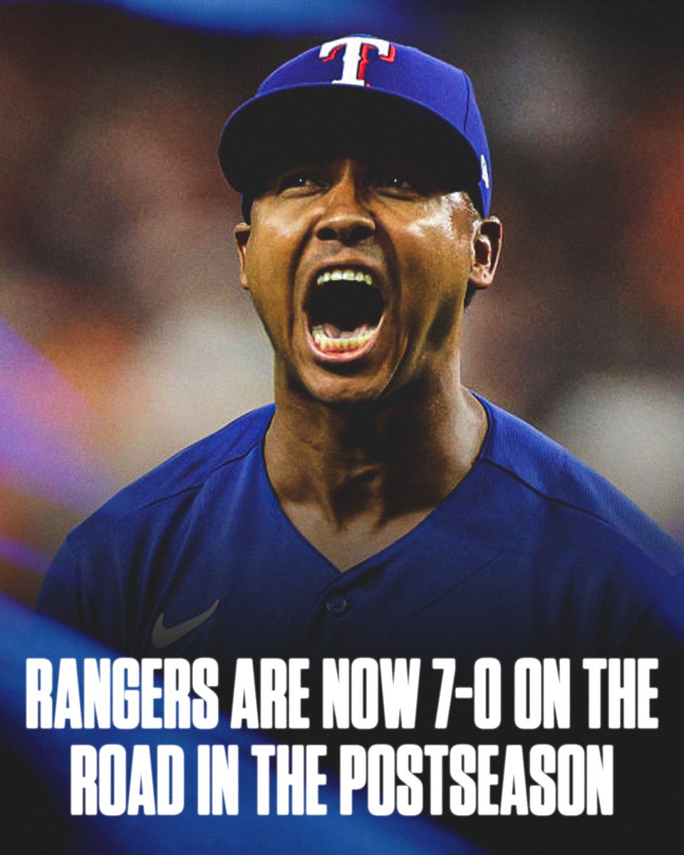 Rangers have the second-longest road win streak to ever start a postseason 😤