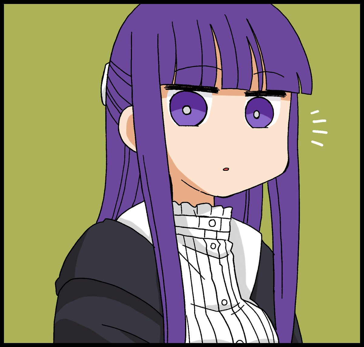 フェルンが「ちっさ」を撤回する漫画(2/2)