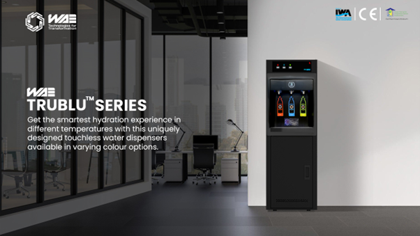 WAE_LTD's tweet photo. A perfect, sustainable water dispensing solution with a large dispensing area, real time display and plug and play operation, ideal for all commercial setups.   
https://t.co/v6Hz7bKj9I
#drinkingwaterdispenser #drinkingwatermachine #watersolutions #sustainablesolutions #hydrationneeds #drinkclean #safewater #stayhydrated #savewater #savetheplanet #wae