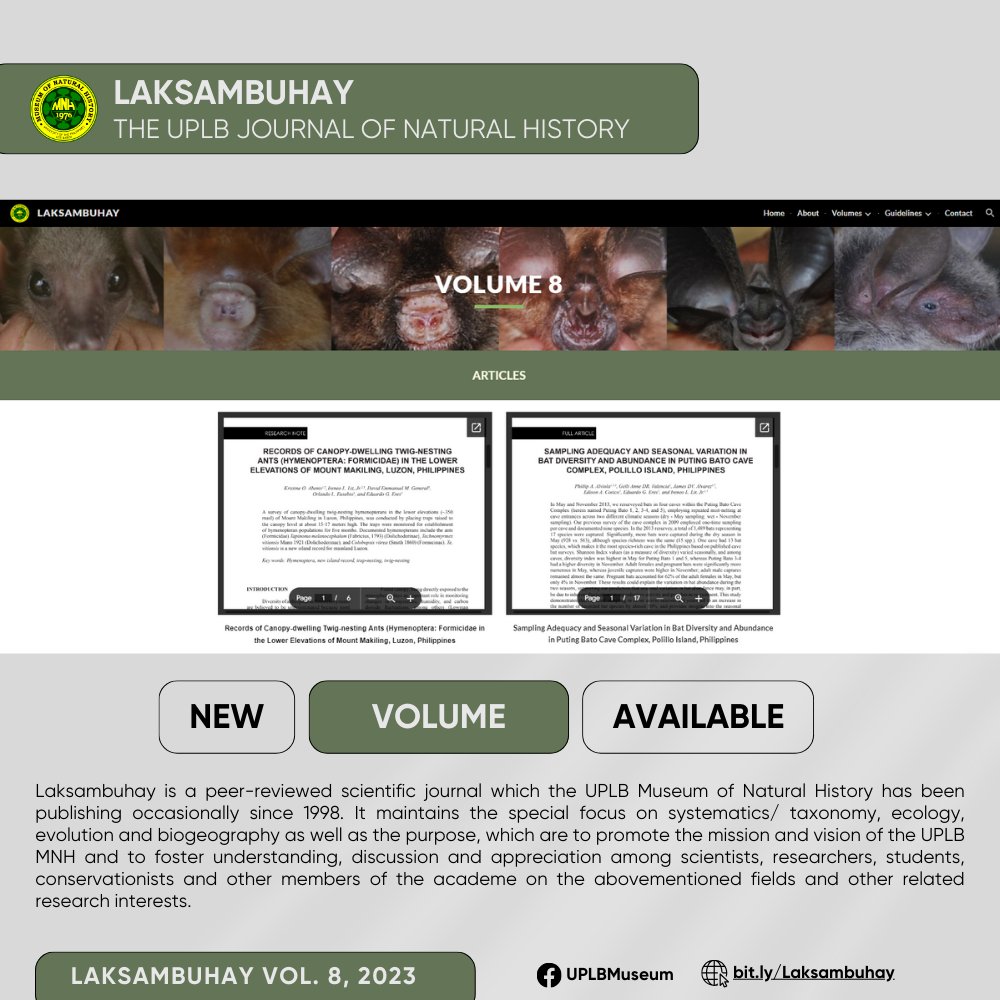UPLB Museum of Natural History tweet media