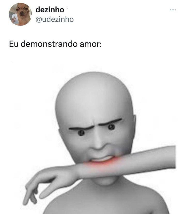 sem baixar nenhuma imagem, defina como é namorar você