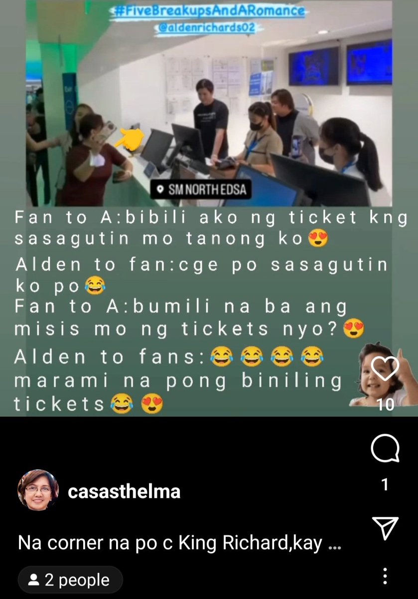 Natutuwa aq d2! Tnx ma'am Thelma!
Sa IG po nya...CTTO
#BOYCOTTGMAxTV5xTVJ957