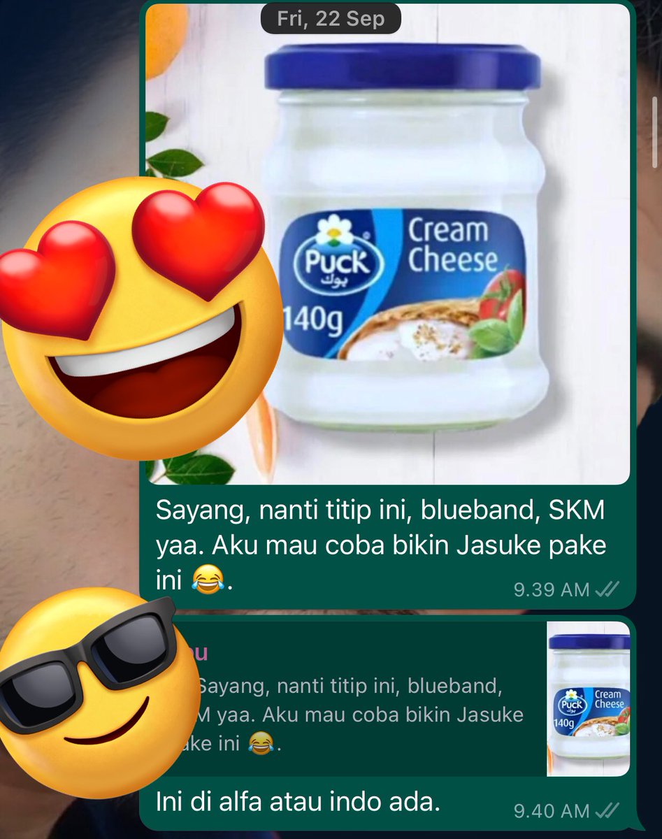 mutiahfd's tweet photo. @Widino Om Dinoooo, saya mauuu 🤣. Terakhir minta beli sama suami tabgy 22 September dan udah mau abis. Dibikin sama Jasuke dan roti selai strawberry Indomaret enaknya sih nagih aselik!
Bismillah dikirimin Puck 🤣. https://t.co/kaiFNML1Ln