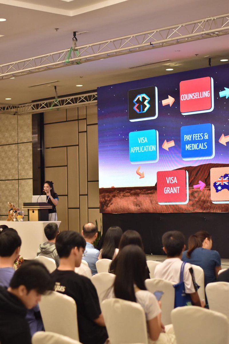 AMSBridgeBlue's tweet image. AMS BridgeBlue Laos' Study Abroad Hybrid Expo was a blast! Thank you to all our students and education partners for spending your time with our team.

Let's fly and study abroad, soon! 🫡

#Laos #studyabroad #AMSBBgroup