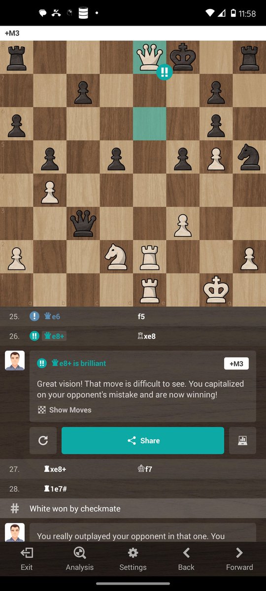 Idiotsavant316's tweet image. Great vision #chess #chessvision