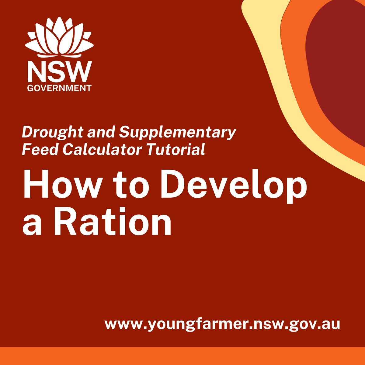 Our tutorial video takes you through a step-by-step process on developing a ration to suit your livestock and their stage of production using the Drought &amp; Supp Feed Calculator. WATCH HERE:  brnw.ch/21wDLbn