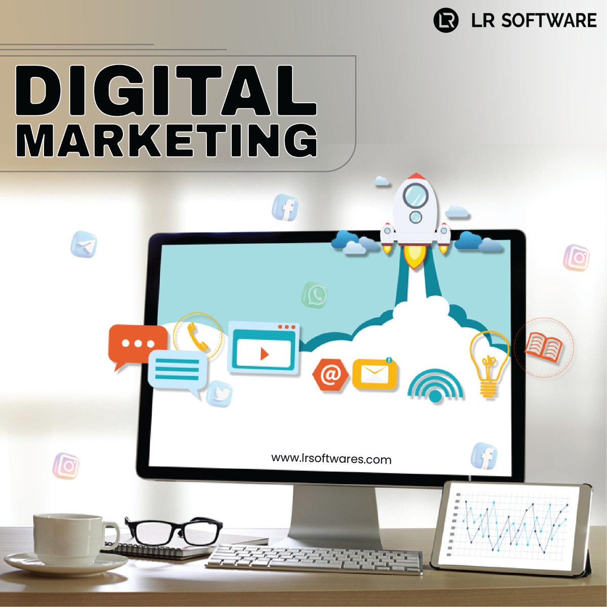 softkeytechnolo's tweet image. Digital Marketing: Our data-driven strategies elevate your brand, boost online visibility, and engage your audience.
.
.
#lrsoftware #DigitalSkills #digitalmarketing