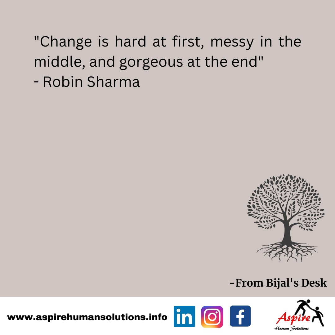 AspireHS's tweet image. Organizational Change
#DrBijalSheth #AspireHumanSolutions #OrganizationDevelopment #OrganizationalDevelopment #Definition #OrganizationalPerformance #Growth #Change