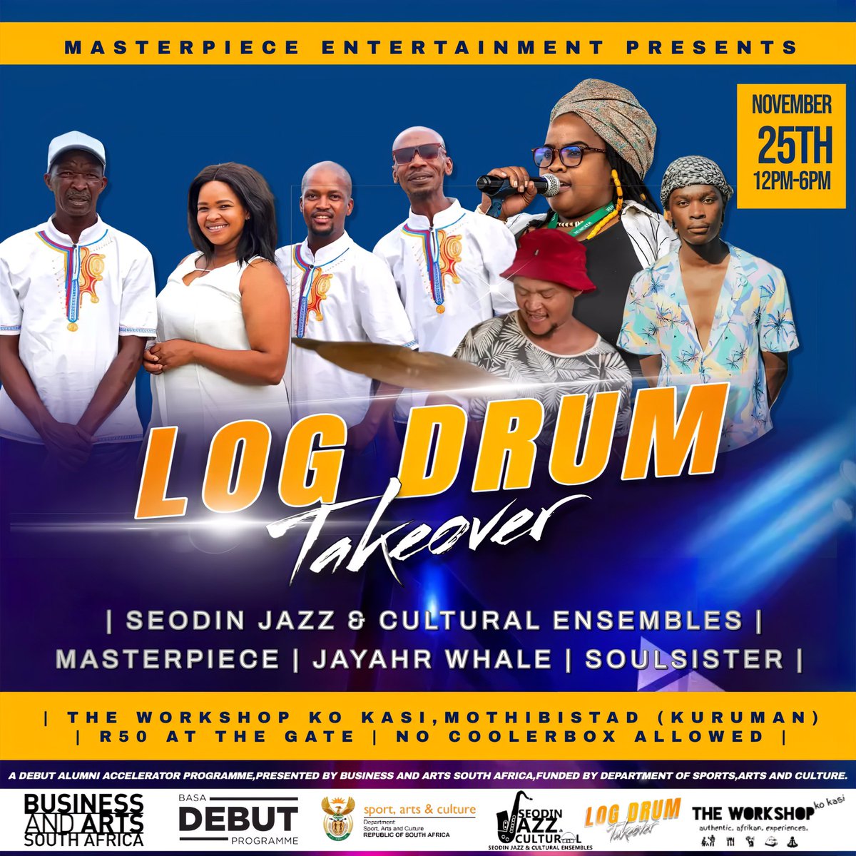 sing_hubent's tweet image. SHE is happy to announce the booking of @jayahrmusicprom to the Log drum take over as the only hip hop act that day 🔥🔥🔥Let’s see you on the 25th November 2023 at Kasi The Workshop 🙏🔥