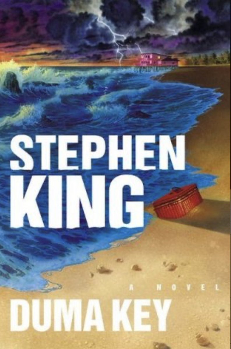 Fantasy4theAges's tweet photo. Read just a little bit more of Duma Key again today. As a physical book, it severely gets neglected due to my preference for Kindle these days. Sad, because it seems to be a really good book! #DumaKey #StephenKing https://t.co/aRR3ad3DwH