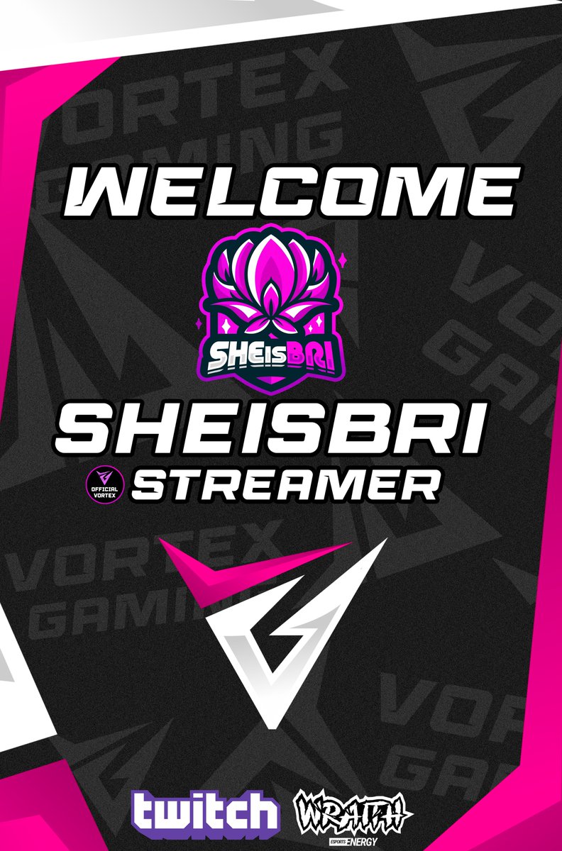 WELCOME - <a href="/SHEisBRI_/">Bri Robinson</a> to the Official VORTEX Streamer Roster.

Bri brings diversity and inclusivity within all her streams; check her out!!
twitch.tv/sheisbri

Join the Discord to become part of our STREAMER Team! Discord.gg/Vortex-Gaming

#streamer #streamers #community